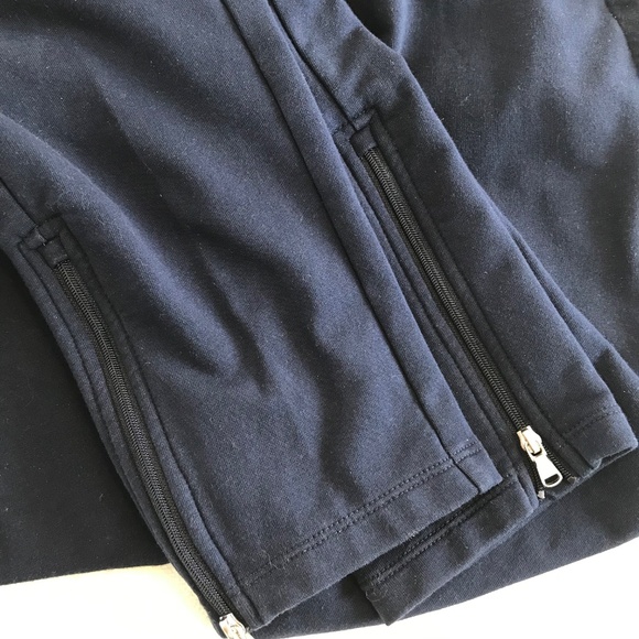 L-RL Lauren Active women size XS navy leggings/slim/track pants stretch classic - Picture 4 of 9